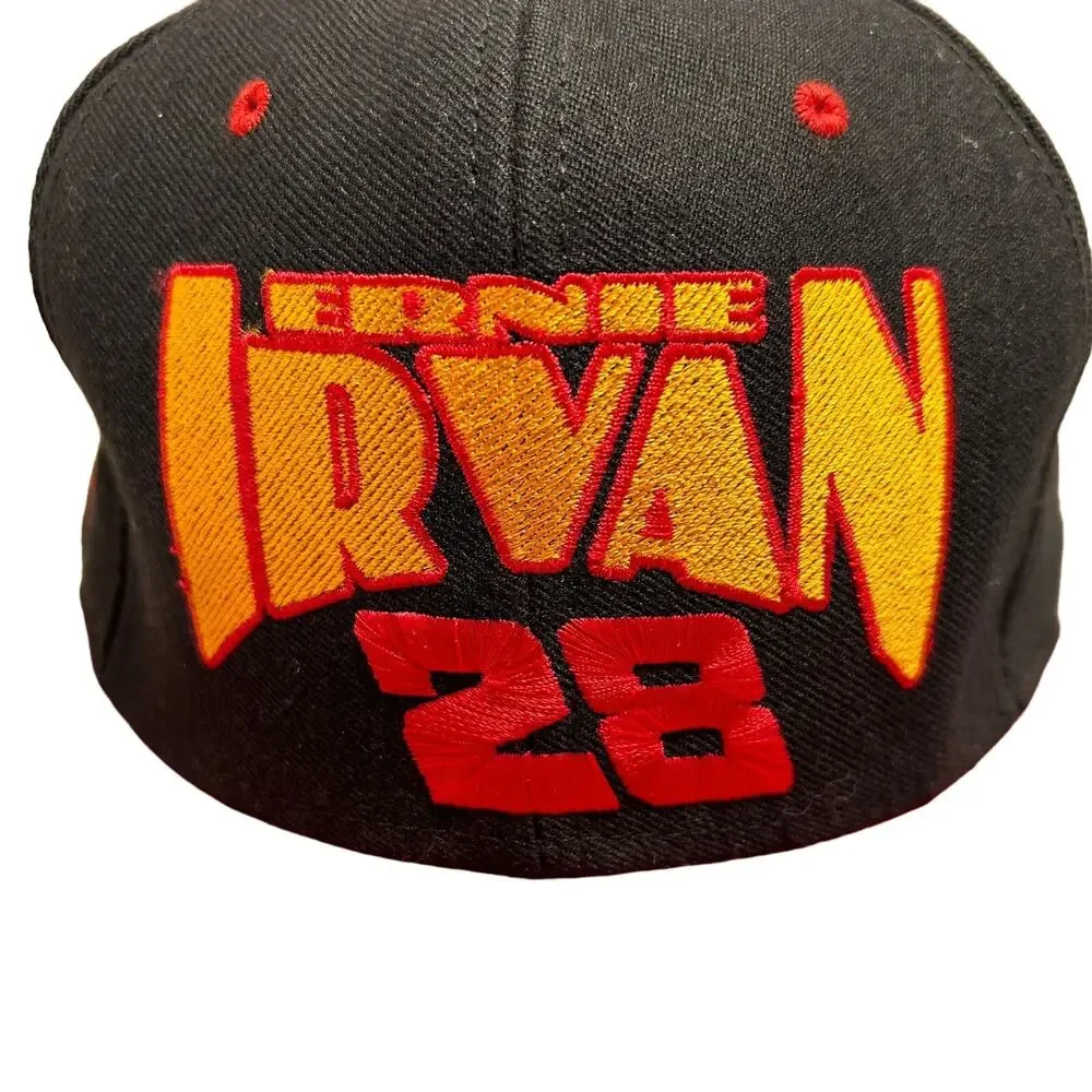 Vtg Ernie Irvan #28 Havoline Nascar Hat NUTMEG Snapback Stitched Logo 90's NWT